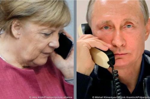 Bà Merkel giục ông Putin hỗ trợ giải quyết cuộc khủng hoảng Ba Lan-Belarus