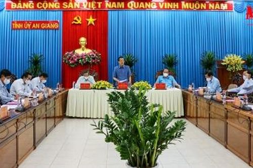Ban Thường vụ Tỉnh ủy An Giang cho ý kiến về một số chủ trương thông qua tại kỳ họp HĐND tỉnh cuối năm 2021