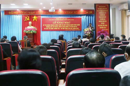 Khai mạc kỳ thi nâng ngạch công chức và xét thăng hạng viên chức năm 2021