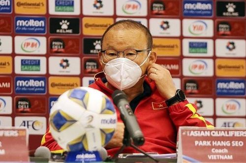 Huấn luyện viên Park Hang-seo: 'Các tuyển thủ Việt Nam đã thi đấu nỗ lực'