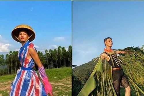 Chàng trai nông dân trở thành hiện tượng mạng triệu view với thời trang tự chế