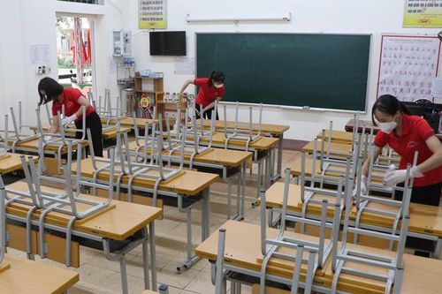 Sẵn sàng đón học sinh quay trở lại trường học