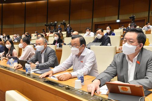 Thông qua Nghị quyết Kế hoạch cơ cấu lại nền kinh tế 2021-2025 và Nghị quyết Kế hoạch phát triển KT-XH năm 2022