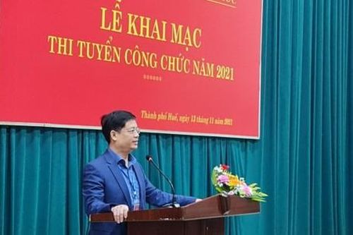 Chính trị - Xã hội Theo dòng thời sự 173 thí sinh tham gia thi tuyển và xét tuyển công chức năm 2021