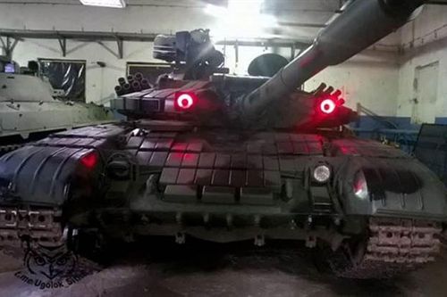 DPR trang bị 'mắt đỏ' cho xe tăng T-64BV chiến lợi phẩm
