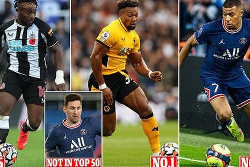 Messi đứng ngoài Top 50 cầu thủ rê bóng tốt nhất mùa này