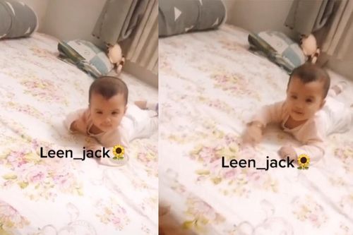 Con gái Jack tròn 7 tháng, trông cực yêu và giống hệt bố!
