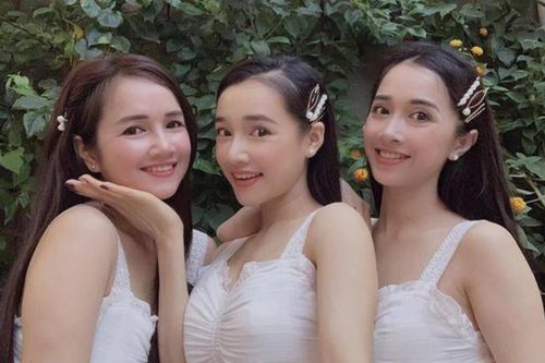 Lên đồ giống nhau như nhiều giọt nước, chị em Nhã Phương thường xuyên 'gây lú' khán giả
