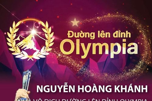 Chân dung nhà vô địch Đường lên đỉnh Olympia thứ 21 Nguyễn Hoàng Khánh