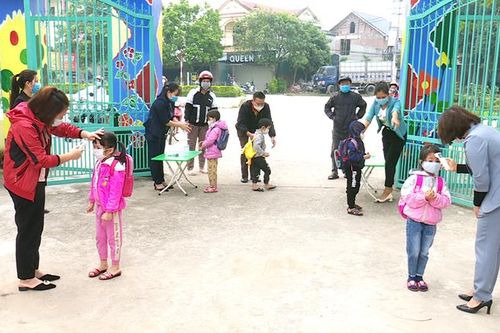 Hơn 2000 trẻ mầm non huyện Lâm Thao trở lại trường học