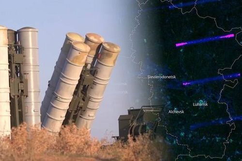 'Rồng lửa' S-400 của Nga được phát hiện nằm cách biên giới Ukraine 100km