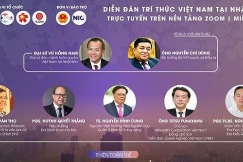 Thứ trưởng Phạm Quang Hiệu gửi thư chúc mừng Diễn đàn Trí thức Việt Nam tại Nhật Bản lần thứ hai