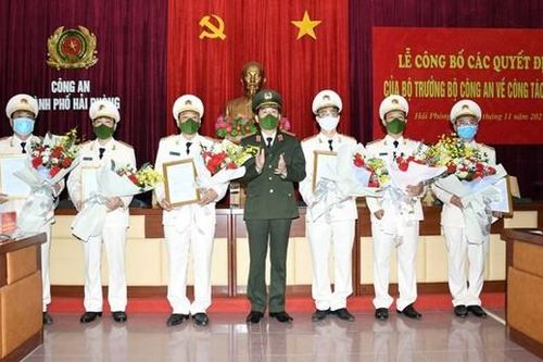 Trưởng Công an quận Đồ Sơn về làm Phó trưởng phòng của Công an TP Hải Phòng