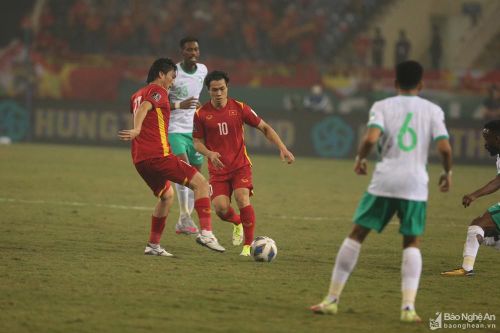 Việt Nam vẫn chưa có được điểm số đầu tiên sau trận gặp Saudi Arabia