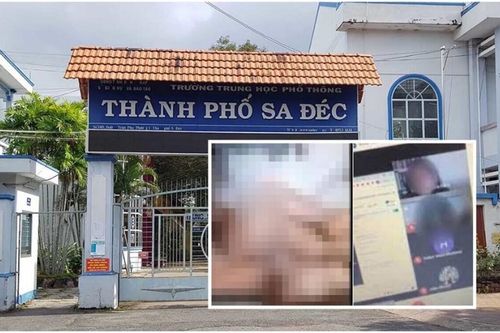 Sở GD&ĐT Đồng Tháp yêu cầu xem xét xử lý thầy giáo để lộ 'ảnh nhạy cảm' của một phụ nữ khi dạy online