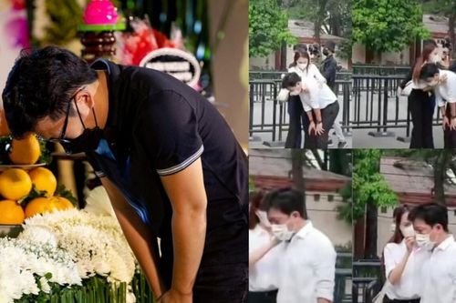 Trường Giang hai lần ngã quỵ trước di ảnh của đồng nghiệp, ai nhìn thấy cũng nghẹn ngào