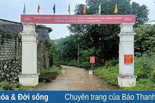 Thôn nông thôn mới kiểu mẫu ở huyện miền núi Bá Thước