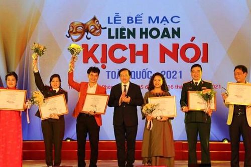Trao giải Liên hoan Kịch nói toàn quốc 2021