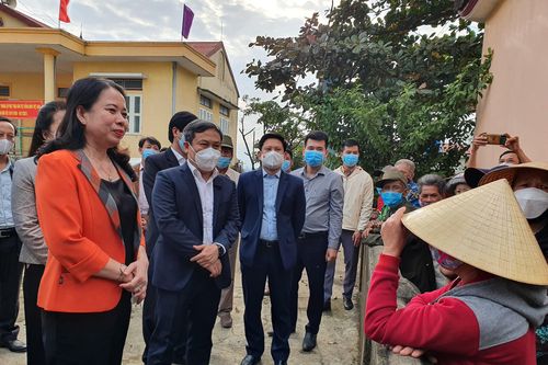 Phó Chủ tịch nước thăm, làm việc tại Quảng Bình