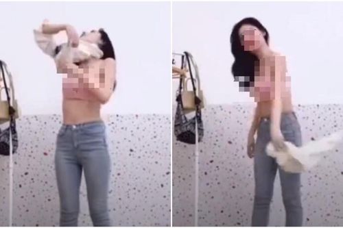 Câu view bất chấp, gái xinh thản nhiên lột đồ trên sóng livestream