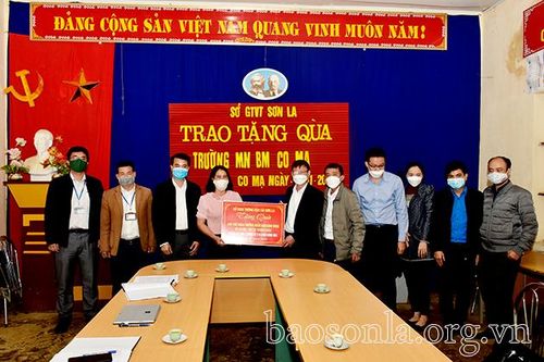 Sở Giao thông - Vận tải thăm, làm việc tại xã Co Mạ