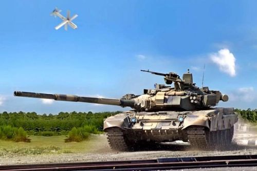 Nga 'nóng mặt' khi chứng kiến ảnh UAV cảm tử Israel diệt xe tăng T-90