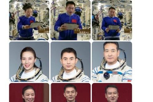 Tròn 1 tháng phi hành đoàn Trung Quốc sống trên trạm vũ trụ, mặt sưng húp