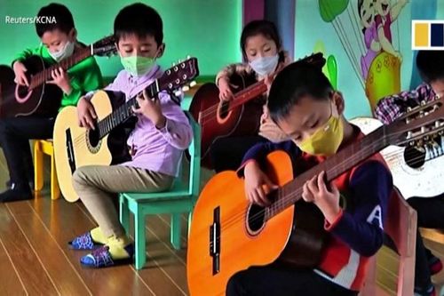Khám phá trường mầm non ươm mầm tài năng nhí ở Triều Tiên