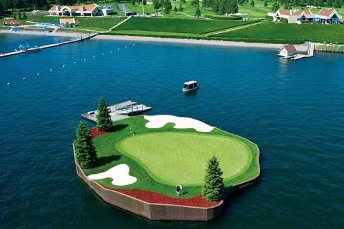 Khám phá những sân golf độc đáo nhất hành tinh