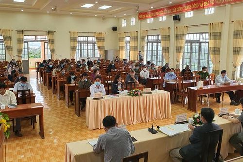 Đoàn đại biểu HĐND tỉnh tiếp xúc cử tri tại Bảo Lâm