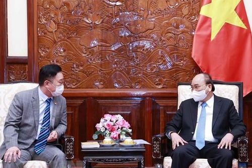 Chủ tịch nước tiếp hậu duệ vua Lý Thái Tổ tại Hàn Quốc