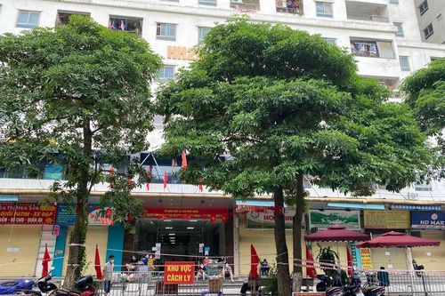 Hà Nội tạm phong tỏa chung cư HH2A Linh Đàm