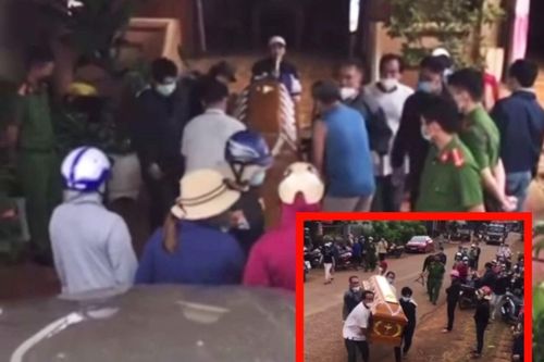 Mang quan tài và loa di động đến nhà con nợ đòi tiền