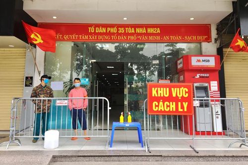 Tạm thời phong tỏa tòa HH2A, chung cư Linh Đàm do có ca mắc Covid-19