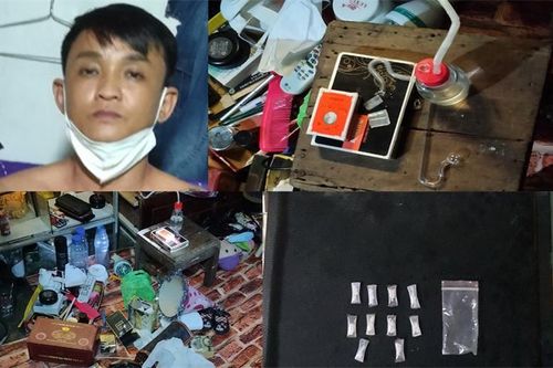 Bắt quả tang nhóm đối tượng sử dụng ma túy tại nhà riêng