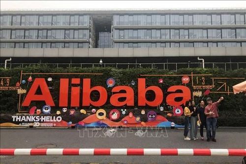 Cổ phiếu Alibaba lao dốc tại thị trường Hong Kong (Trung Quốc)