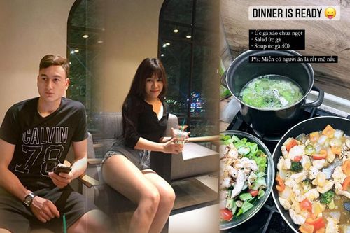 Yến Xuân ăn uống thế này bảo sao đẹp như tạc, khiến Đặng Văn Lâm say đắm
