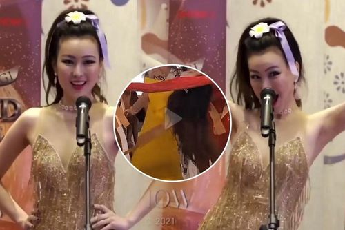 Miss Grand Hong Kong khẳng định danh hiệu 'vựa muối' với điệu nhảy không đụng hàng, 'chặt đẹp' đối thủ