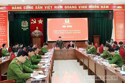 Cụm thi đua số IV (Công an tỉnh): Tổng kết phong trào thi đua 'Vì an ninh Tổ quốc' năm 2021