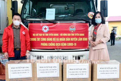 Báo Tuyên Quang tiếp tục ủng hộ công tác chống dịch tại huyện Lâm Bình