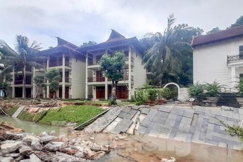 Chủ resort tự ý thay đổi cống thoát nước khiến khu dân cư bị ngập nặng