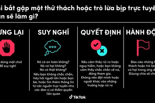 Không phải thử thách nào trên mạng xã hội cũng nên tham gia