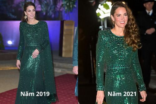 Kate Middleton ghi điểm trong lòng dân Anh nhờ thói quen mặc lại váy cũ