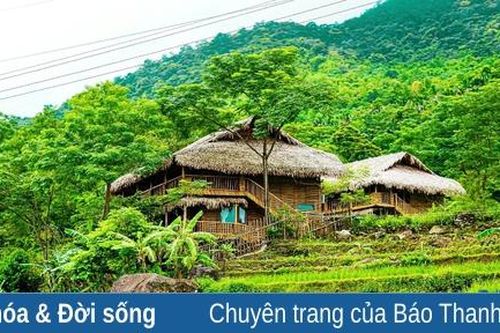 Chàng trai trẻ và ngôi nhà nhỏ giữa núi rừng Pù Luông