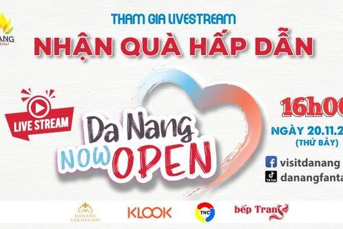 Phát sóng trực tiếp quảng bá du lịch Đà Nẵng
