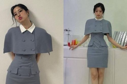 Ngắm body cực gợi cảm của Dahyun Twice với vòng eo 'con kiến'