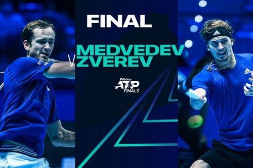Medvedev tái đấu Zverev tại chung kết ATP Finals 2021 vào rạng sáng 22/11