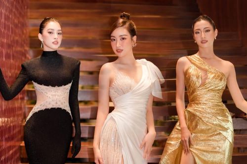 Đỗ Mỹ Linh, Tiểu Vy, Lương Thùy Linh đọ sắc trên thảm đỏ, mỗi người một vẻ mười phân vẹn mười