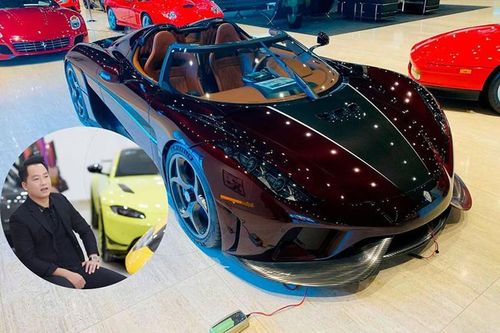 Đại gia siêu xe Hoàng Kim Khánh 'khoe' đồ chơi Koenigsegg trăm tỷ