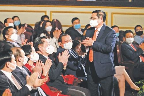 Thủ tướng Phạm Minh Chính dự Chương trình nghệ thuật đặc biệt 'Niềm tin và khát vọng'